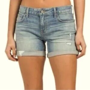 LUCKY BRAND➕The Roll Up Distressed Denim Short